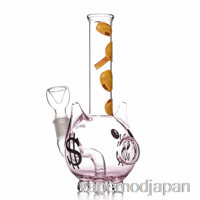 VAPE MOD ヘンパー貯金箱 ボンピンク